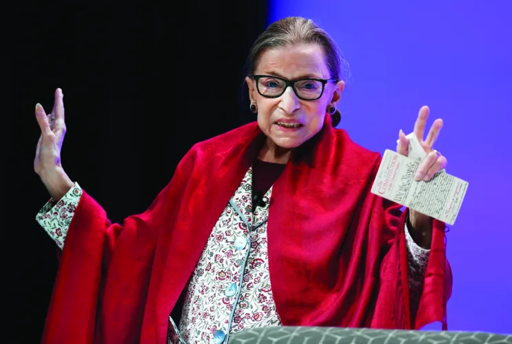 Today in History: September 18, Justice Ruth Bader Ginsburg dies